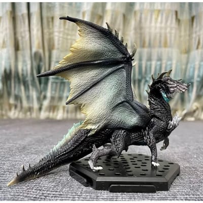 NIEUW Monster Hunter World Ice Borne Draak Model Alatreon Ornament Collectie Actiefiguur Cadeau Speelgoed Perfect Cadeau gray