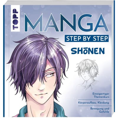 Boek "Manga Step by Step - Shōnen"