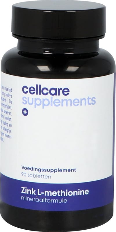 CellCare Zink L-methionine - 90 tabletten