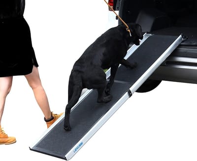 Telescopische Hondenhelling tot 90 kg - Honden Trap voor Auto en Vrachtwagens