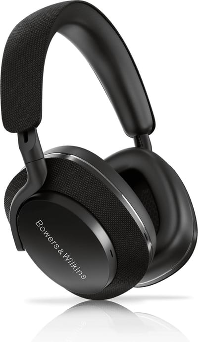 Bowers & Wilkins Px7 S2 Draadloze Over-Ear Noise Cancelling Koptelefoon, Bluetooth 5.0, 30u Afspeeltijd, Snelladen, Kristalhelder Geluid - Zwart
