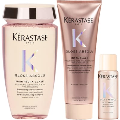 KERASTASE - Gloss Absolu Glaze Drops Wild Rose In Hair Oil Mini 15ml