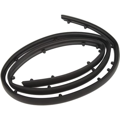 Voorbumper Afdichtstrip 86362 C1000 Slijtvast Voorgrille Motorkap Rubberen Sierlijst voor Sonata 2015 tot 2017 black
