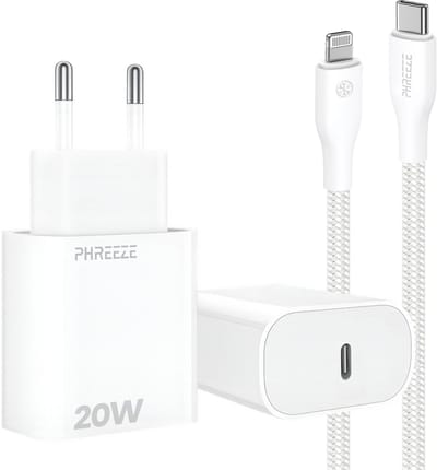 Usb C snellader geschikt voor iPhone 14 13 12 11 X 8 7 SE - 1 meter - 20w Power Delivery adapter met kabel