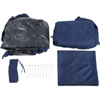 Tente de camping de voiture Auvent Extension Tentes Imperméable Double Couche avec Sac de Rangement pour Voiture SUV