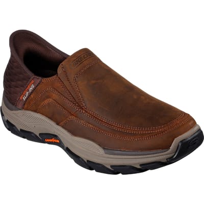 Skechers Slip-ins Slip-ins Respected - Elgin - Heren Instappers - Bruin