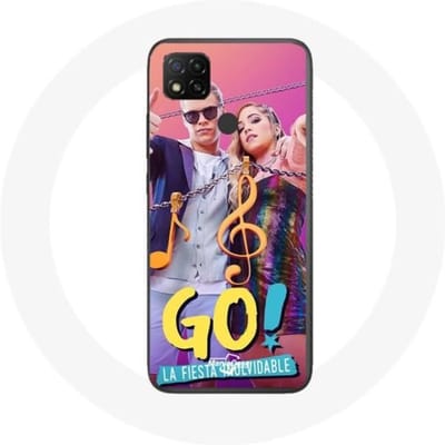 Xiaomi Redmi 9C hoesje Achtervolg je dromen Mía Cáceres en Juanma Portolesi Go! Lang leve je Manera