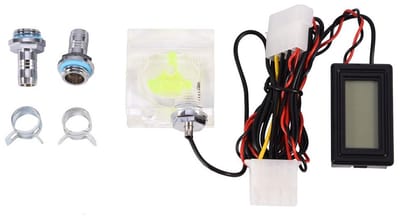 Digitale waterkoelthermometer en 3-weg doorstroommeter voor betrouwbare systeemmonitoring