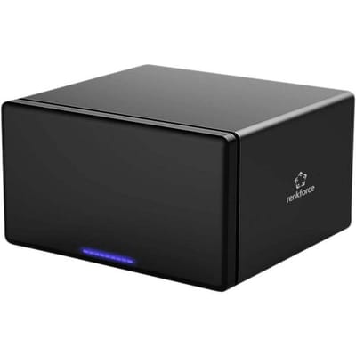 Renkforce RF-6647854 3,5 harde schijf behuizing 8 Bay 3.5 inch USB-A 3.0