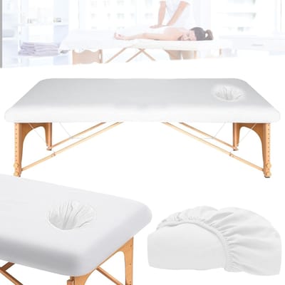 Tension Cover voor Massage Stoelen, 190 x 80 cm, Wasbare Deken, Anti-Dirt, Geschikt voor Schoonheid en Behandeling, Elastische Hoes, Bescherming en Comfort