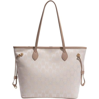 Handtas met grote capaciteit, Zomerse modieuze en eenvoudige tote bag, Handgedragen schoudertas voor dames gray