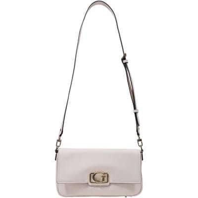 GUESS Schoudertas Circe Flap Shoulder Bag Shell Crème