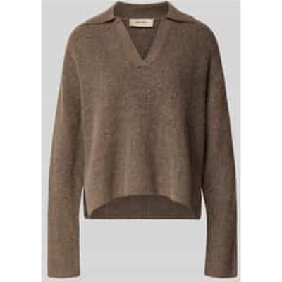 Gebreide pullover van Mix van wol en alpaca Model 'Thora Aidy'