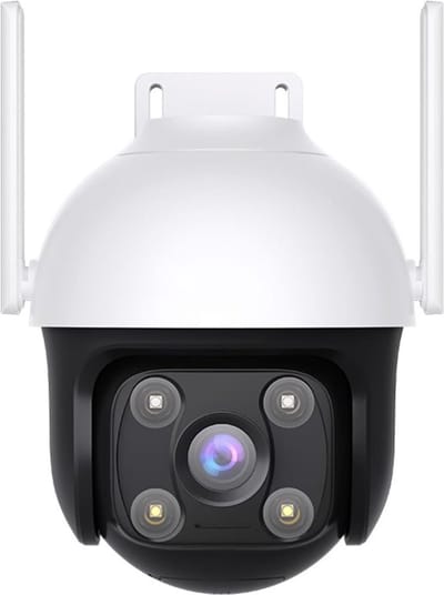 White-Label® Beveiligingscamera Draadloos Buiten - Bewakingscamera voor Binnen - Full HD - Wit