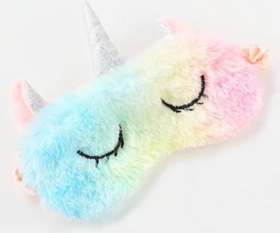 *** Slaapmasker Unicorn Eenhoorn - Slaapmasker oogmasker - Unicorn Regenboog Kinderen - Goed Slapen - van Heble® ***