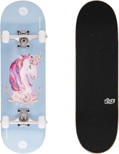 Complete Skateboard Cruiser voor Beginners en Gevorderden - Kinderen en Volwassenen