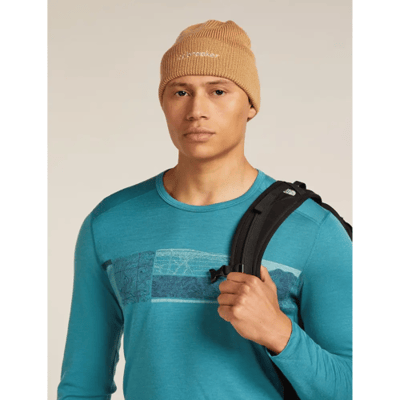 Icebreaker U Merino All Day Toque Beanie (Maat - OS, Kleur - Trail)