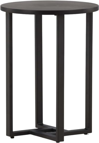 Lawton salontafel 55x40cm zwart.
