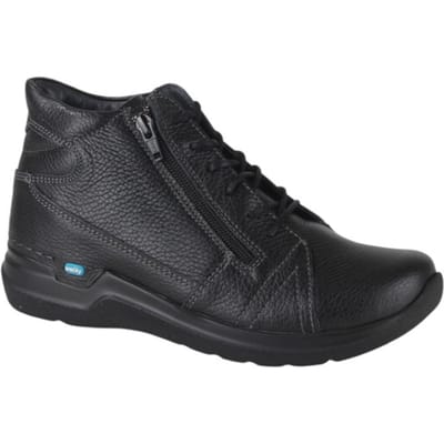 Wolky Why Dames Veterschoen - 0660671-000 Zwart - Maat 39