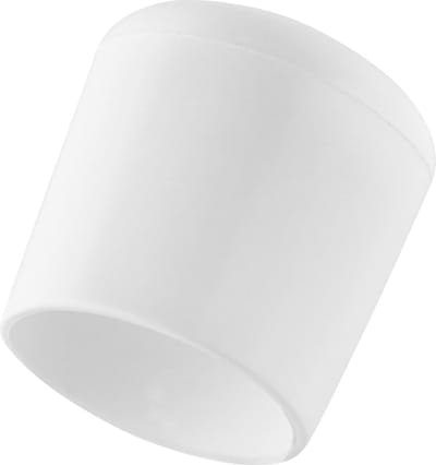 Pootdop wit rond | 19mm (4 stuks) - Stoelpootdop - peerdop