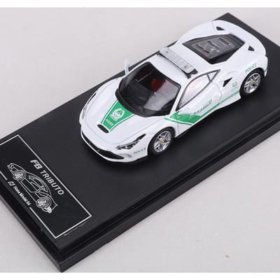 Hone Modèle 1:64 F8 Tributo Voiture de Sport Jouet Alliage Modèle de Voiture de Simulation Pièce de Collection Affichage
