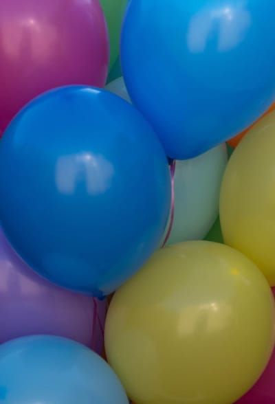 Verjaardag ballonnen – Kleurrijke feestfoto | Kleintje Fotografie