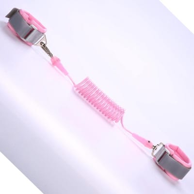 Peuter Leash Anti Verloren Pols Link Kind Kinderen Veiligheidsharnas Kinderen Wandelen Polsband Assistent Riem Riem voor Meisje Roze Cadeau pink
