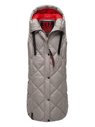 Navahoo lange dames bodywarmer Schnuckel – Modern & Met Capuchon