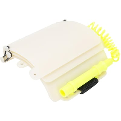 Pols Duiklei Luminous Waterdicht 3 Pagina's Onderwater Schrijfblok met Potlood voor Scuba Diep Duiken beige