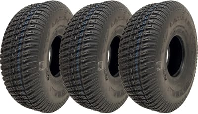 4.10/3.50-4 Grasmaaiersbanden voor diverse grasmatten, 4-laags tubeless, Wanda P332 (set van 3)