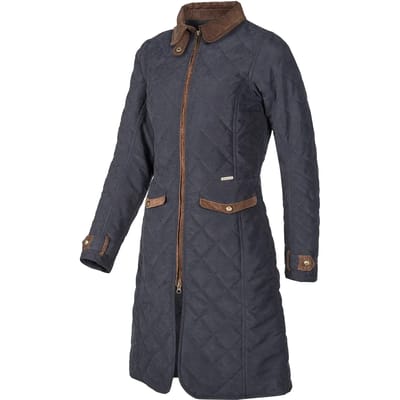 Baleno Audrey Fashionable Quilted Jas Blauw,Grijs S Vrouw