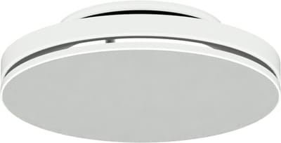 Econox Plafondrooster staal met ronde uitblaas â€“ 125 mm â€“ RAL 9016