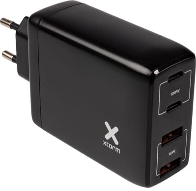 Xtorm 100W USB-C Power Delivery oplader voor laptops