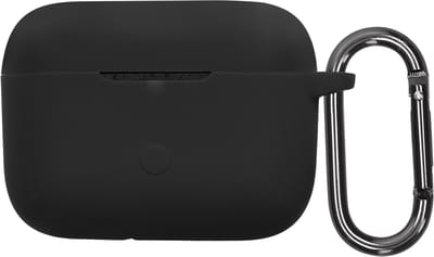 kwmobile cover voor oordopjes case - geschikt voor Marshall Motif II ANC - Trendy beschermhoes draadloze oordopjes in zwart