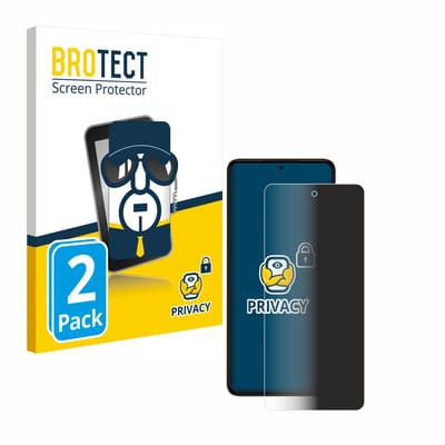 BROTECT - privacy screenprotector voor HMD Pulse Plus - Folie Beschermfolie Blauwlichtfilter 2 Stuks