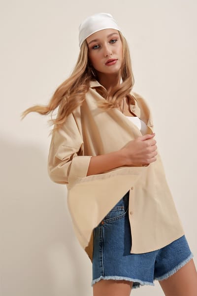 Oversized Poplin 2-Pack Shirt