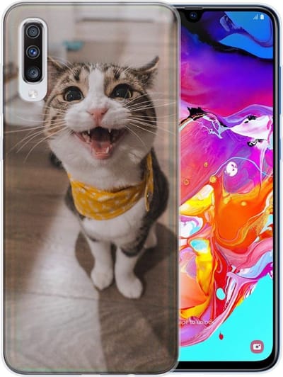 TPU Hoesje voor Samsung Galaxy A70 Telefoonhoesje Ontwerpen met Foto