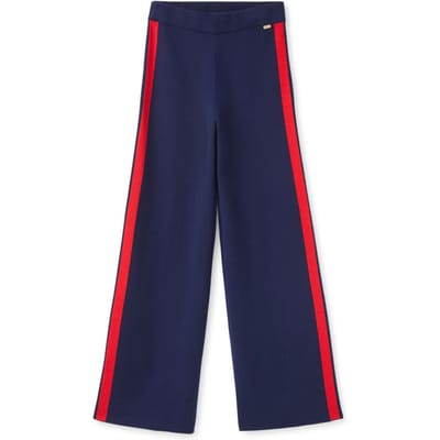 Scotch & Soda Wide Leg Pant Maritime/high Risk Red Taglia: S | Pantaloni Outlet | Donna | Rosso