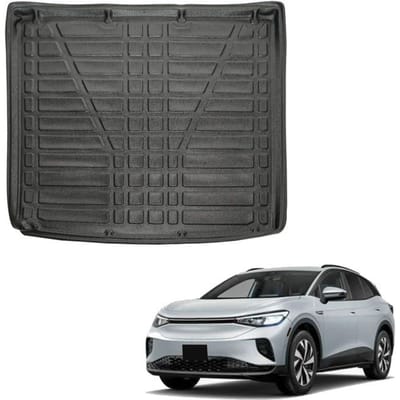 Kofferbakmat op maat - SCOUTT - Volkswagen ID.4 (sinds 2021) - Hoge dichtheid TPE - Verhoogde randen - Antislip