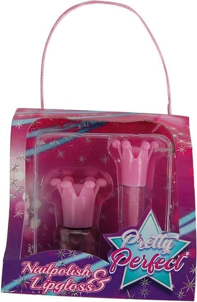 Pretty Perfect Make-upset Meisjes Roze 2-delig