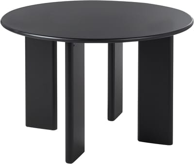 COSMO - Ronde eettafel - Zwart - 100 cm - MDF