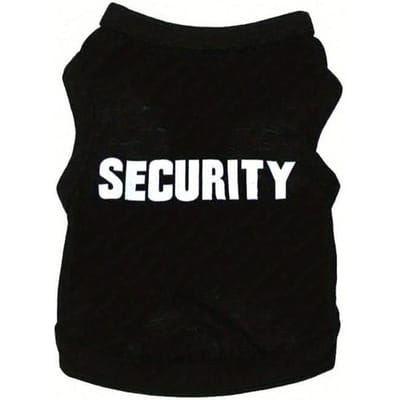 [Geüpgraded] Hondenbeveiligingsshirt Vest Huisdier Puppy T-shirt Hond Kat Kleding, Groot, Middelgroot en Klein Honden-shirt Vest Gemaakt van Technische Stoffen M wit