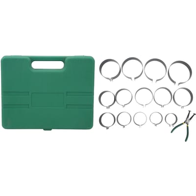 Zuigerveerklemset Professionele Universele Montage Tang 14 Band Gereedschapsset voor Auto Vrachtwagen blue