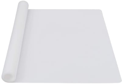 Dailygoody - Grote Siliconen Bakmat - Multifunctioneel en Hittebestendig - 60x40 cm - Doorzichtig - Anti-aanbaklaag - Ideaal voor Bakken en Creatief Werk
