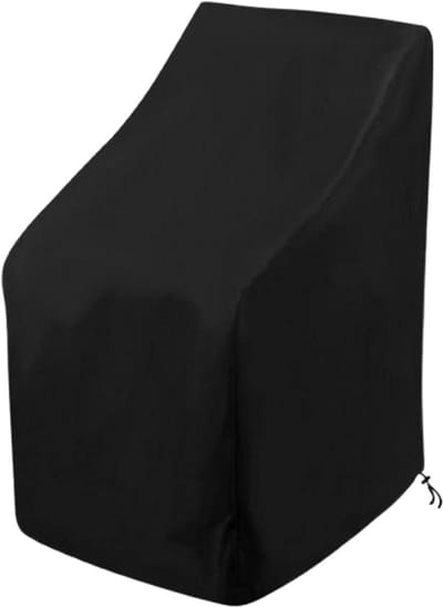 Tuinstoelhoes, stapelstoelhoes, koudebeschermingshoes, tuinstoelhoes, tuinmeubel UV-beschermingshoes, 64 x 64 x 120 cm