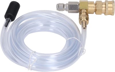 Downstream Injector voor Hogedrukreiniger, Chemische Injector, Hoge Druk Wasmiddel Aansluiting met 9.8ft Slang voor Effectieve Reiniging en Duurzaamheid