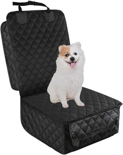 Autostoelhoes Honden - Beschermhoes Auto - Reizen met Dieren - Waterdicht & Antislip - Voor Stoelen - Zwart