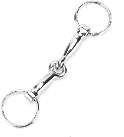 Dailygoods- Sleutelhanger Uniek Design - Hoefijzer - Zinklegering - Duurzaam - Robuust - Glanzend Oppervlak - Keychain