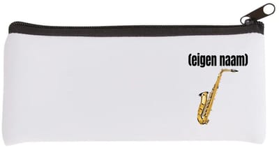 Akyol - saxofoon met eigen naam Etui - Saxofoon - muziek liefhebbers - iemand die houdt van saxofoons - verjaardag - cadeau - kado - 20 bij 9 cm
