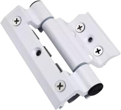 Raamband - Raamscharnier - Draai-kantelramen - Zachte beweging - 100 mm - Wit